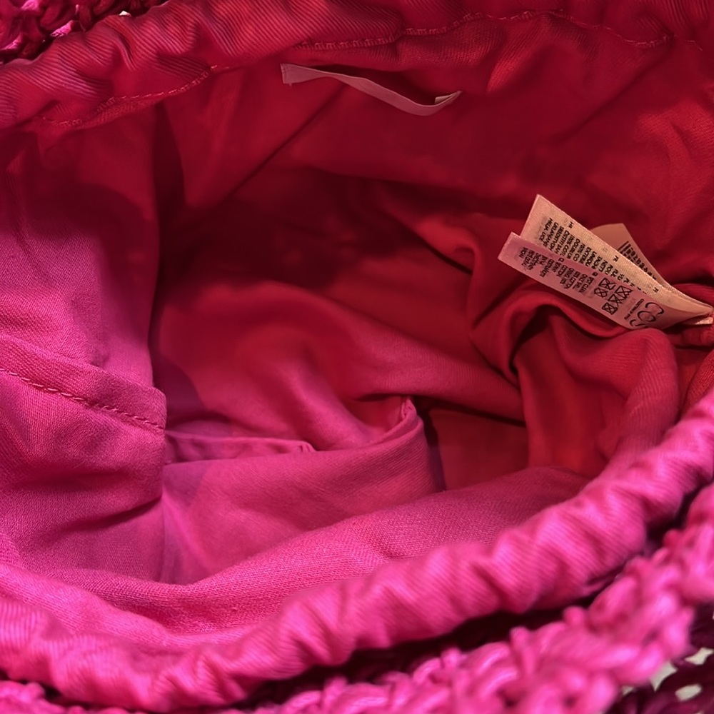 COS Hot Pink Braided Bag - Picture 8 of 10